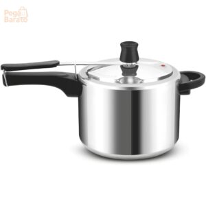 Panela de Pressão Rochedo Turbo, 4,5L de capacidade | Polida, com Fechamento Interno - Imagem 1