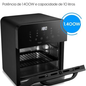 Fritadeira e Forno Elétrico Style Oven Fry 3 em 1 Elgin - 10 Litros, 220V - Imagem 5