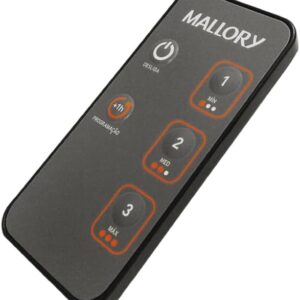 Ventilador de Coluna Mallory Chronos, 220V | 140W, Silencioso, Com Controle Remoto, Hélice de 6 pás, Auto Desligamento de até 7 Horas, PR, GR - Imagem 2