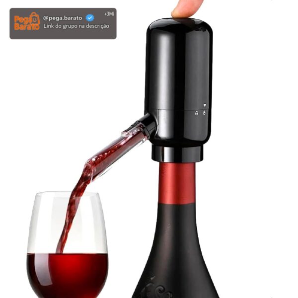 Aerador Decanter e Dispenser para Vinho