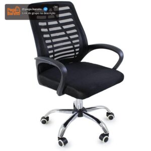 Cadeira de Escritorio Esteirinha Mesh | Ergonômica, Giratória - Imagem 1