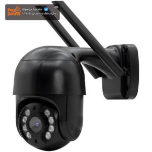 Câmera Segurança Monitoramento IP Speed Dome Full HD 1080p Wi-Fi IP67 Externa Visão Noturna Cor Yoosee Zoom Digital - Imagem 1