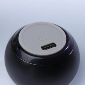 Caixa de Som Bolinha Bluetooth Super Potente Mini, sem fio, Tws Mini Speaker Amplificada (PRETO) - Imagem 9