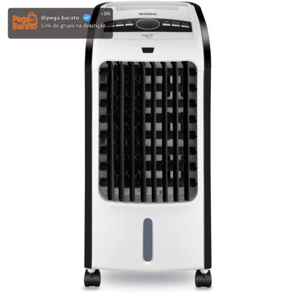 Climatizador de Ar Portátil Mondial Fresh Air | 4 Funções, com Controle Remoto, CL-03, 110V