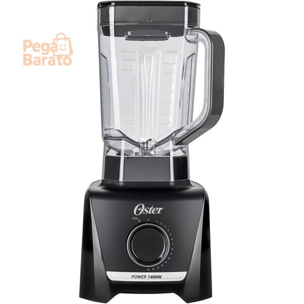 Liquidificador Oster 3,2L, 220V | 1400, Full, Preto