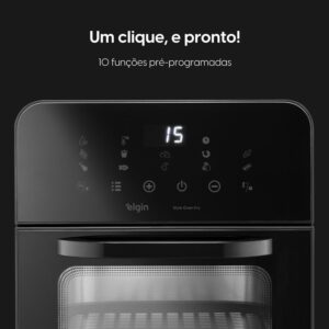 Fritadeira e Forno Elétrico Style Oven Fry 3 em 1 Elgin - 10 Litros, 220V - Imagem 6