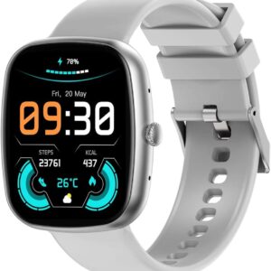 Smartwatch HZ-139 1.83", Rosa | com Chamadas Bluetooth, Notificações, Esportes, Tela Full Touch, à Prova d'Água, Android e iOS - Imagem 6