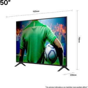 Smart TV 4K 50" LG UHD 50UA85 | Processador α7 AI Ger8, 4K Super Upscaling, Google Cast, Alexa Integrado, Controle AI Smart Magic, WebOS 25 - Imagem 12