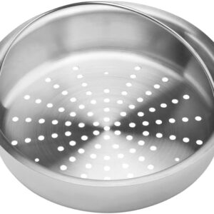 Panela de Pressão Rochedo Inox 6 litros | Trendy, Fechamento Externo, Com Cesta de Vapor - Imagem 3