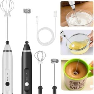 Misturador Bebidas Ovos Mini Mixer Fuê Forte Portátil Elétrico Recarregável - Imagem 5