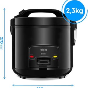 Panela Elétrica de Arroz Rizzo Elgin 5 Xícaras, 400W, 110v - Imagem 3