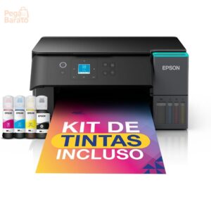 Multifuncional Epson EcoTank L4360, Wi-Fi | Imprime Frente e Verso Automático - Imagem 1
