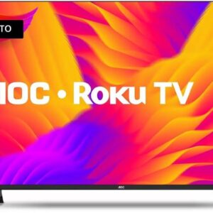 AOC Smart TV 43 Polegadas Full HD LED Roku TV 43S5155/78G, Wi-Fi, Dolby Audio, 3 HDMI, USB, Controle Remoto - Imagem 2