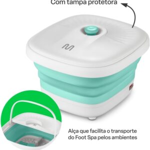 Hidromassageador para os pés Foot Spa 127v Multi Saúde - HC606 - Imagem 5