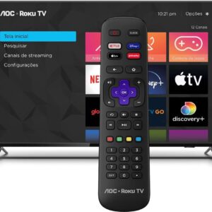 Smart TV 50" Aoc Roku 4K Série 6125-50U6125/78G - Imagem 5