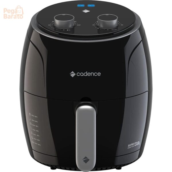 Fritadeira Cadence Super Cook Fryer, 3,8L, 1300W, 110V | FRT410