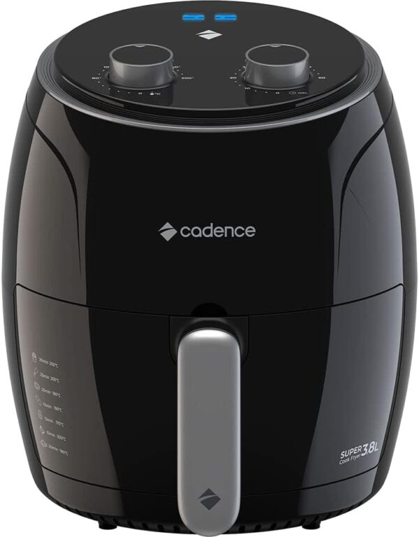 Fritadeira Cadence Super Cook Fryer, 3,8L, 1300W, 110V | FRT410