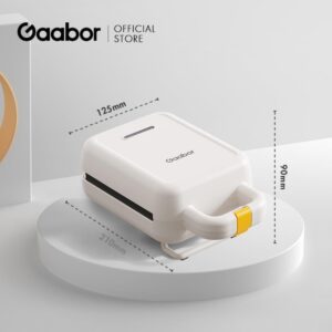 Sanduicheira Elétrica Gaabor Mini, 127v | Grill, Antiaderente, 600w - Imagem 3