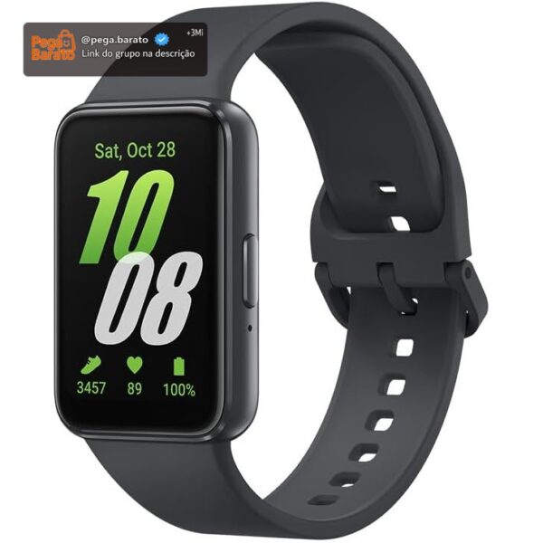 Smartwatch Samsung Galaxy Fit3, Display 1.6", Grafite