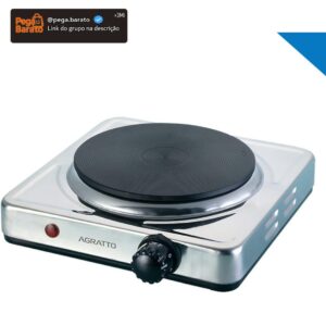 Fogão Elétrico de Mesa Agratto um Prato, 1500W | FMA-01, 220V - Imagem 1