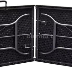 Mesa Dobrável Para Churrasco Maxchief 1,80 Mts C/alça Preto - Imagem 6