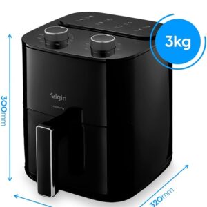 Fritadeira Elétrica Air Fryer Facilita Fry Elgin - 3.5 Litros, 220V - Imagem 9