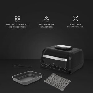 Airfry WAP Prosdócimo WC AB1030 | BARBECUE HEAT DIGITAL, 8 em 1, Painel Digital, 127V - Imagem 10