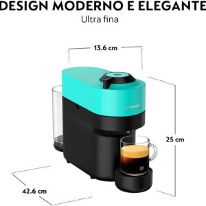 Cafeteira Espresso Nespresso Vertuo Pop Verde Acqua 110V - Imagem 2