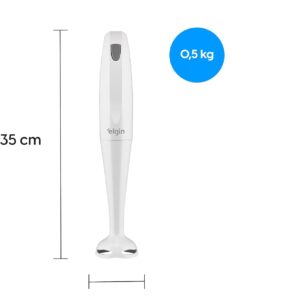Mixer de Mão 200W Elgin Compacto e Leve, ergonômico e fácil de limpar Branco 110v - Imagem 3