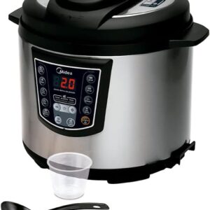 Panela de Pressão Elétrica Midea 6L, Inox/Preto | Digital, 220v - Imagem 6