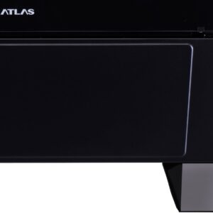 Fogão 5 bocas Atlas Mônaco Plus Preto com Acendimento Automático e Mesa Inox - Imagem 8