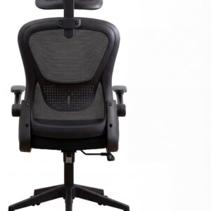 Cadeira de Escritório Astrella Nova Preta | Ergonômica, com Apoio de Cabeça, Braços 2D Articulados - Imagem 3