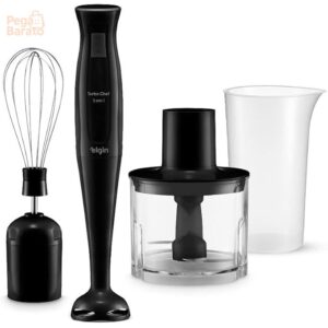 Mixer Vertical Elgin 200W | Turbo Chef, 3 em 1, Preto, 220v - Imagem 1