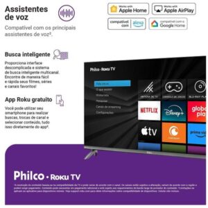 Smart TV 32" Philco P32CRB Roku TV - Imagem 4