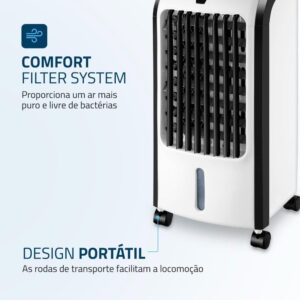 Climatizador de Ar Portátil Mondial Fresh Air | 4 Funções, com Controle Remoto, CL-03, 110V - Imagem 5
