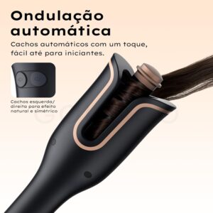 Modelador de Cachos Automático GOKOCO GD048, Barril 30mm | Bivolt 110v 127v 220v, Ondas Definidas com Iônico, 4 Temperaturas, Aquecimento 15s, Cachos Naturais Sem Esforço - Imagem 2