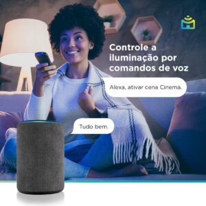 Smart Lâmpada Wi-Fi Positivo Casa Inteligente, Iluminação Branca (Quente e Fria) e RGB (Até 16 Milhões de Cores), 9W, 806 Lúmens, LED, Bivolt, Compatível com Alexa e Google Assistente - Imagem 6