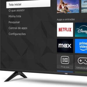AOC Smart TV 43 Polegadas Full HD LED Roku TV 43S5155/78G, Wi-Fi, Dolby Audio, 3 HDMI, USB, Controle Remoto - Imagem 7
