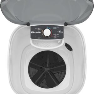 Mueller Máquina de Lavar Roupa Semiautomática Tanquinho 14 kg Branco 220V MLT14B - Imagem 4