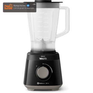 Liquidificador Daily Philips Walita Preto, 550W, 220V - RI2110/90 - Imagem 1