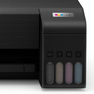 Impressora Epson EcoTank L1250 - Tanque de Tinta Colorida, Wi-Fi Direct, Comando de voz, Bivolt, Cor: Preto - Imagem 3