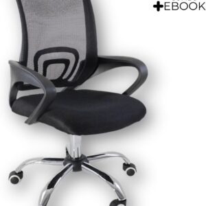 Cadeira de Escritório Oficial Begonia Tela Mesh Ergonômica Giratória - Imagem 3