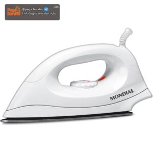 MONDIAL Ferro de Passar a Seco, Branco, 1000W, 220V - FSN-55-W - Imagem 1