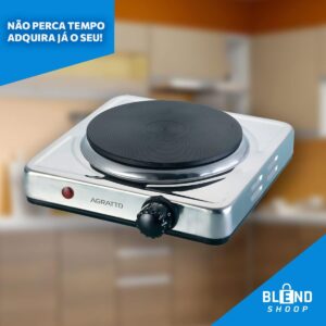 Fogão Elétrico de Mesa Agratto um Prato, 1500W | FMA-01, 220V - Imagem 5