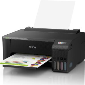 Impressora Epson EcoTank L1250 - Tanque de Tinta Colorida, Wi-Fi Direct, Comando de voz, Bivolt, Cor: Preto - Imagem 2