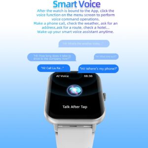 Bettdow SmartWatch, relogio smartwatch feminino com 1.83" Ecrã tátil, à prova d'água IP67, Recebimento de Notificações, relogio masculino com 100+ Modos Esportivos Faz e Recebe Ligações (Rosa) - Imagem 6