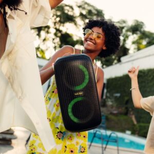 Caixa de Som WAAW by ALOK INFINITE 100 Bluetooth, 100W RMS | Tipo Torre, Até 14h de Autonomia, 4 Alto-Falantes, TWS - Imagem 16