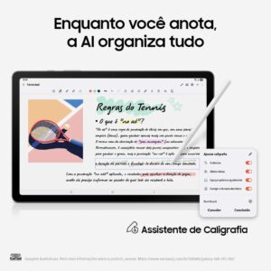 Galaxy Tab S10 Lite, 128GB, Tela 10.9" | WIFI, Cinza - Imagem 5