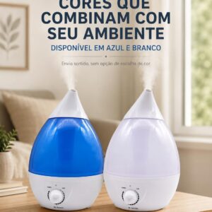 Umidificador De Ar Ultrassônico 2,6L Com Led 7 Cores, Bico Direcional, Controle De Névoa, Até 10H De Autonomia, Bivolt, Silencioso, Com Canetinhas E Adesivos Para Personalização Infantil - Imagem 8