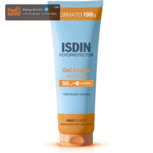 Protetor Solar Corporal ISDIN FPS 50 | Gel Cream, 198g - Imagem 1